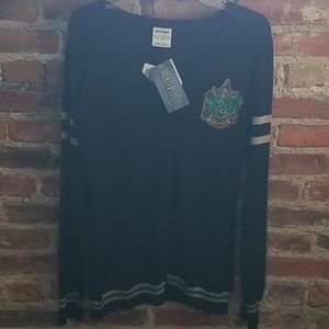 Harry Potter Slytherin Cardigan NWT sweater Hot